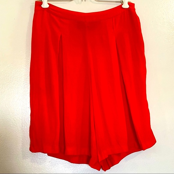 Anthropologie Sunday in Brooklyn Rayon High Waist Wide Leg Short Sz 2 - Picture 4 of 15
